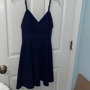 Trixxi Navy Blue Dress. Size S!